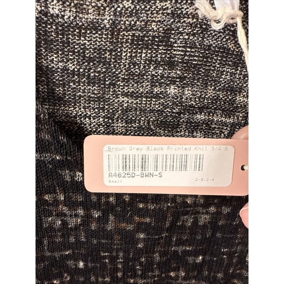 Pink Blush Black Mini Sweater Dress, Size Small NWT K1 - Picture 5 of 8